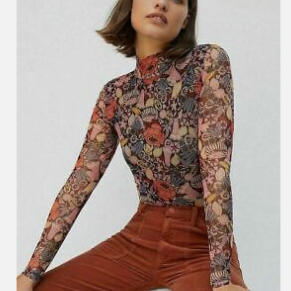 Anthropologie Mock Turtle neck